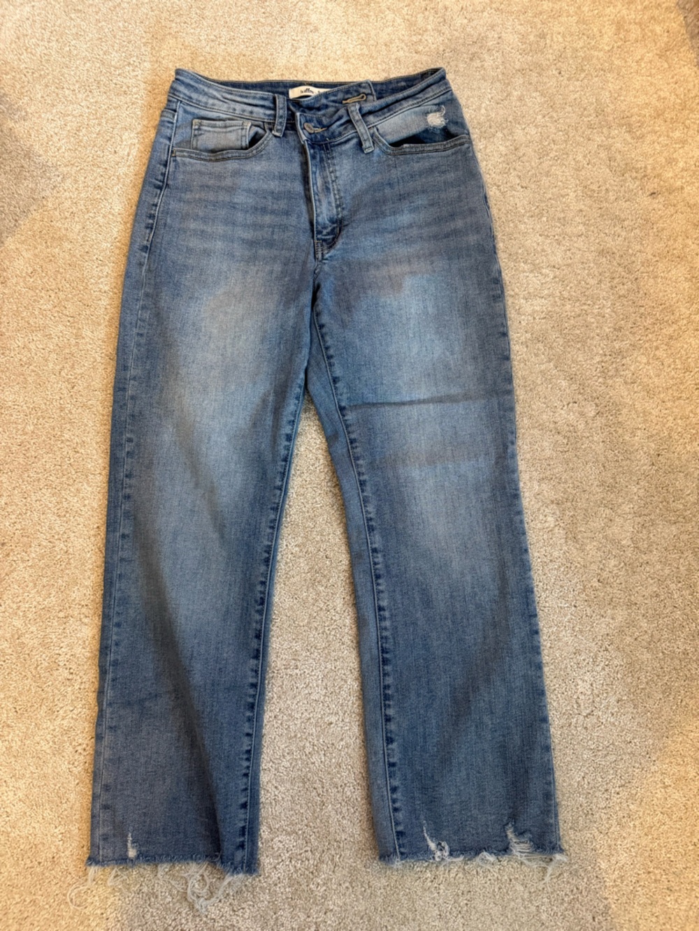 Willow & Root Cropped Rise Up Jeans